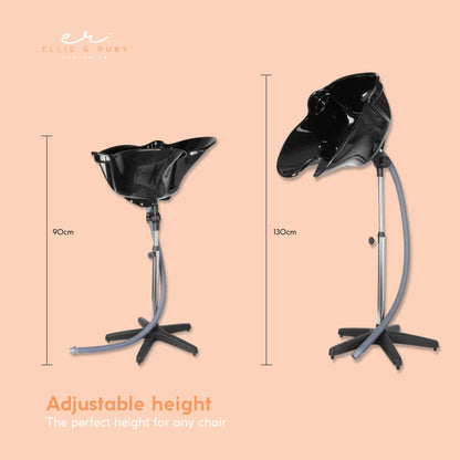 Large Portable Hairdressing Salon Basin Deep Hair Washing Sink Shampoo Wash Bowl - ShopFrenzy