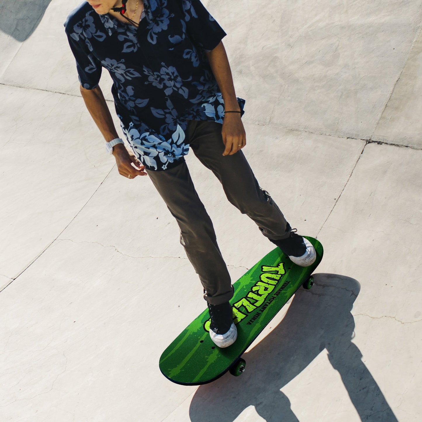 Kryptonics Teenage Mutant Ninja Turtles 28-inch Turtle Time Popsicle Skateboard - ShopFrenzy