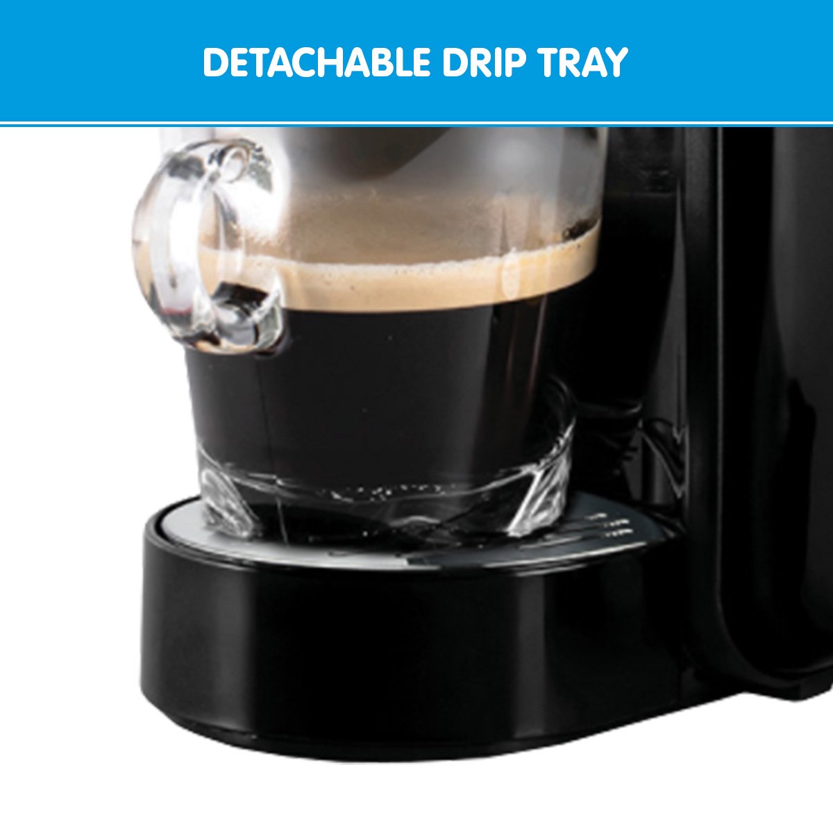 Pronti HomeMaid 3-in-1 Coffee Machine Multi-Capsule Pods and Ground Coffee Nespresso & Caffitaly Compatible CM-511HM - ShopFrenzy