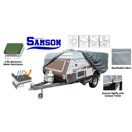 Samson Heavy Duty Trailer Camper Cover 12-14ft - ShopFrenzy
