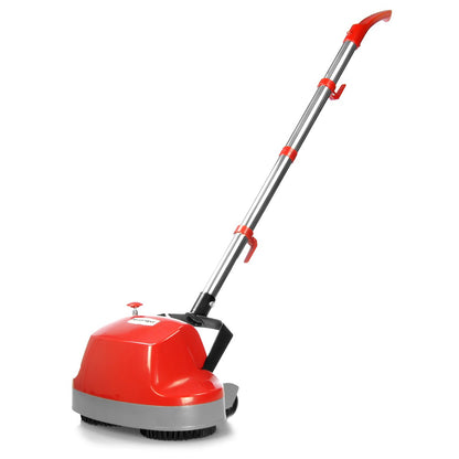 Klika Hauskeeper 5 in 1 Electric 240V Floor Polisher w/ 6M Power Cable Timber Hard Waxer Buffer Cleaner Red - ShopFrenzy