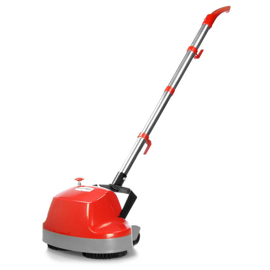 Klika Hauskeeper 5 in 1 Electric 240V Floor Polisher w/ 6M Power Cable Timber Hard Waxer Buffer Cleaner Red - ShopFrenzy