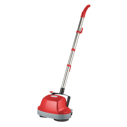 Klika Hauskeeper 5 in 1 Electric 240V Floor Polisher w/ 6M Power Cable Timber Hard Waxer Buffer Cleaner Red - ShopFrenzy