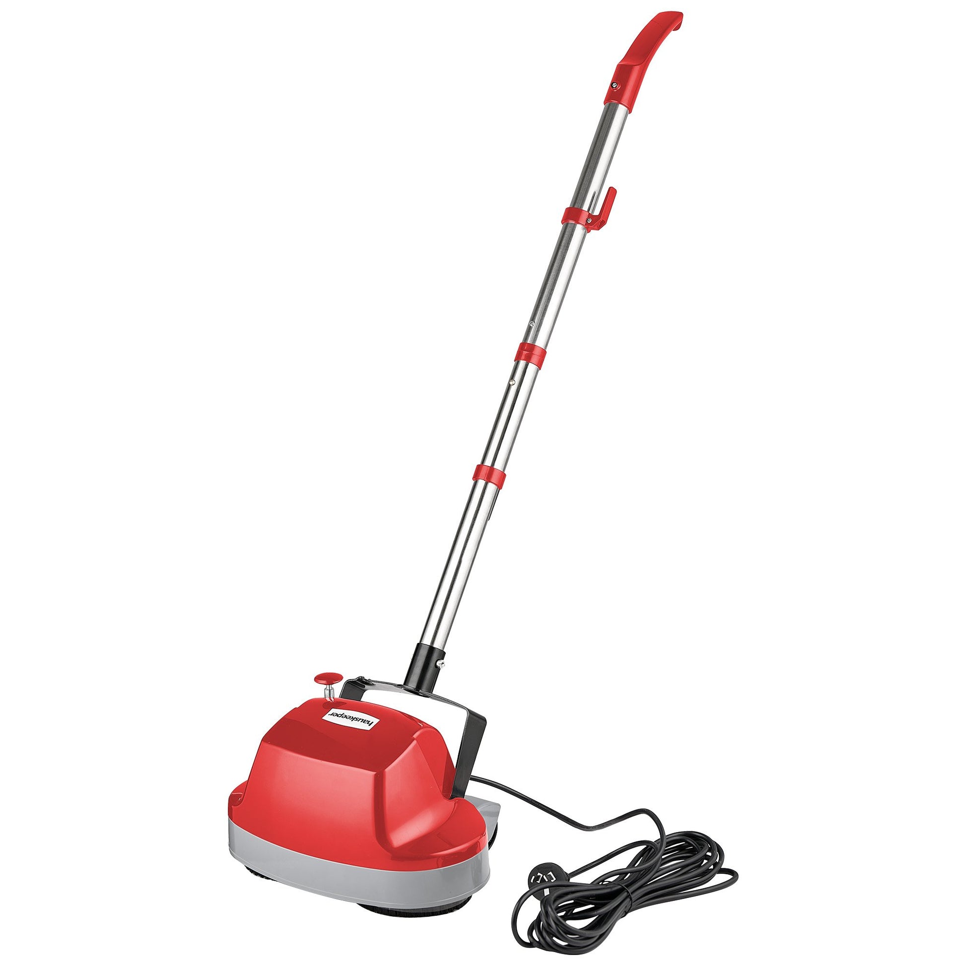 Klika Hauskeeper 5 in 1 Electric 240V Floor Polisher w/ 6M Power Cable Timber Hard Waxer Buffer Cleaner Red - ShopFrenzy