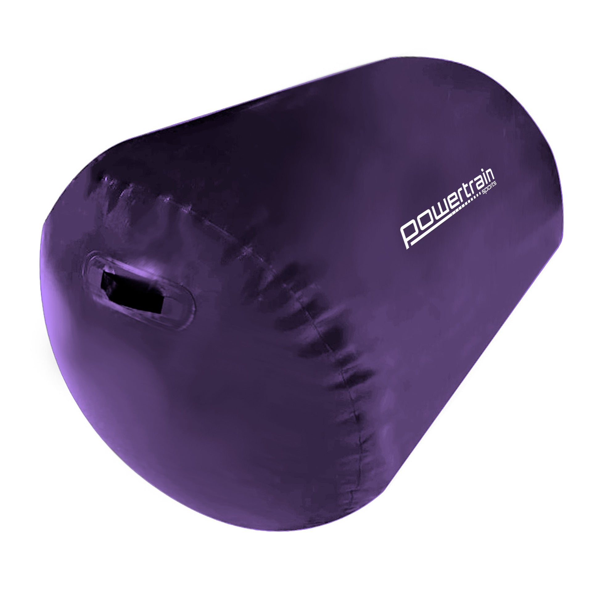 Powertrain Sports Inflatable Air Exercise Roller Gymnastics Gym Barrel 120 x 75cm Purple - ShopFrenzy