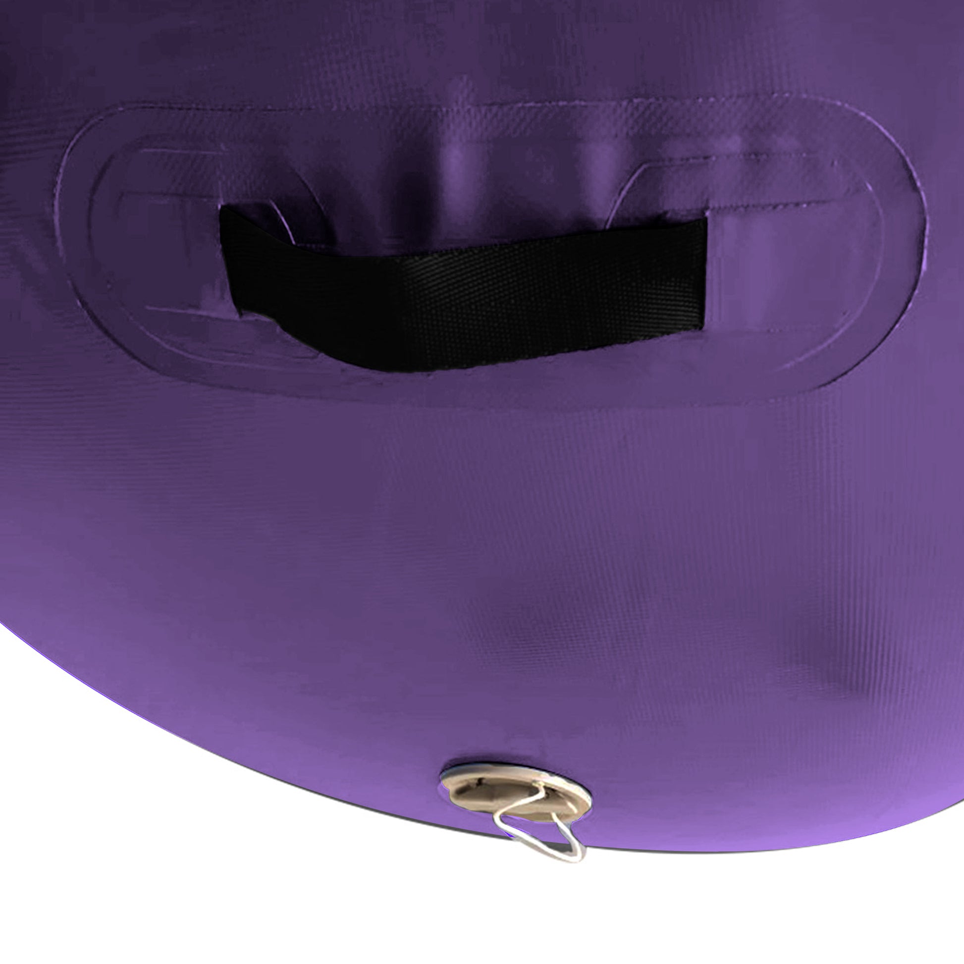 Powertrain Sports Inflatable Air Exercise Roller Gymnastics Gym Barrel 120 x 75cm Purple - ShopFrenzy