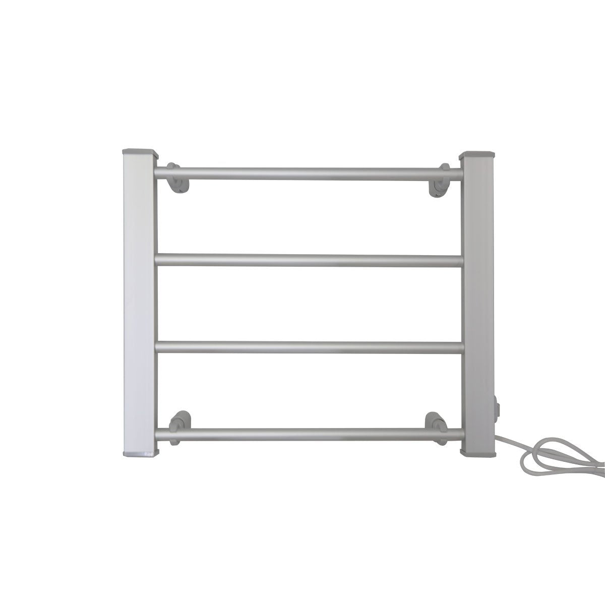 Pronti Heated Towel Rack Electric Bathroom Towel Rails Warmer Ev-60 -silver - ShopFrenzy