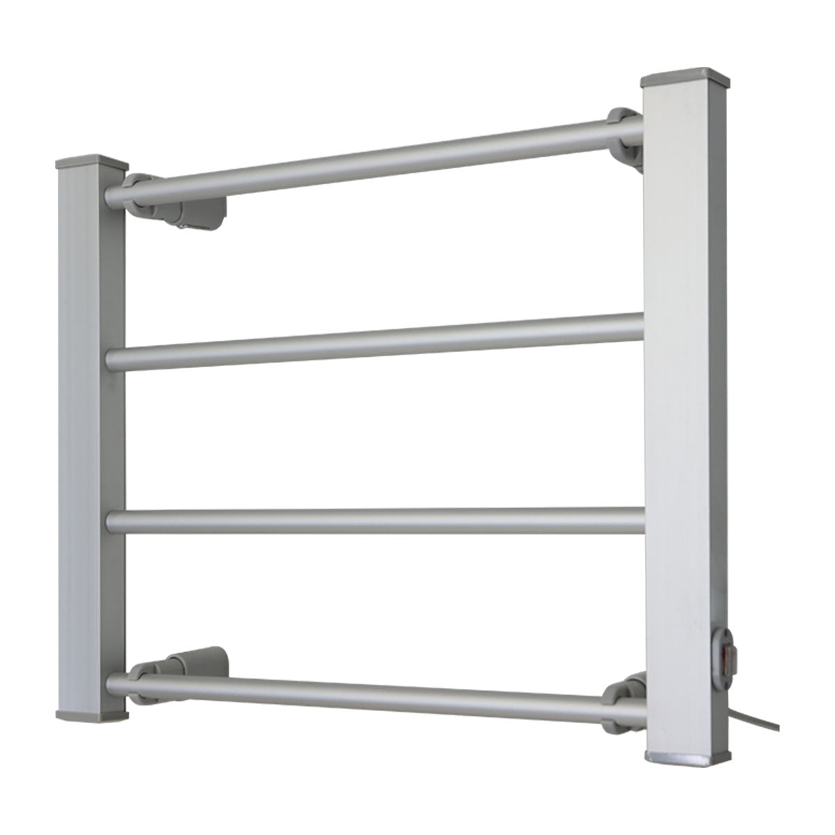 Pronti Heated Towel Rack Electric Bathroom Towel Rails Warmer Ev-60 -silver - ShopFrenzy