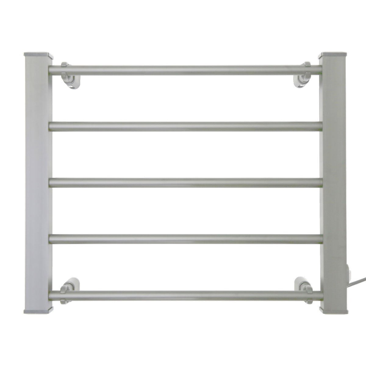 Pronti Heated Towel Rack Electric Bathroom Towel Rails Warmer Ev-90- Silver - ShopFrenzy