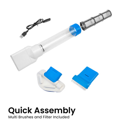 Aquajack 127 Portable Rechargeable Spa and Pool Vacuum Cleaner - ShopFrenzy