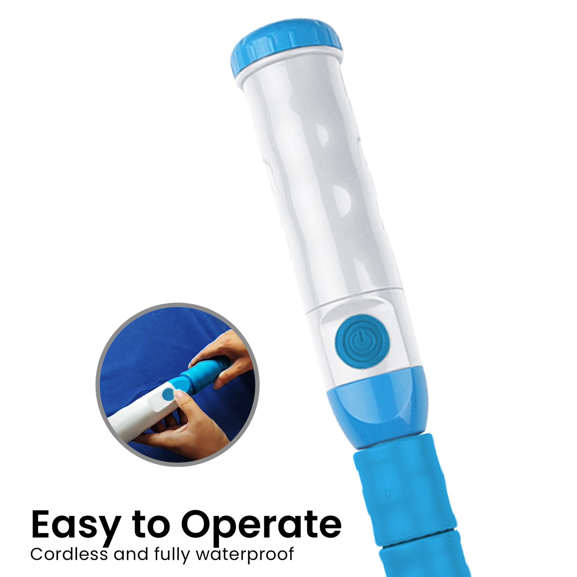 Aquajack 127 Portable Rechargeable Spa and Pool Vacuum Cleaner - ShopFrenzy