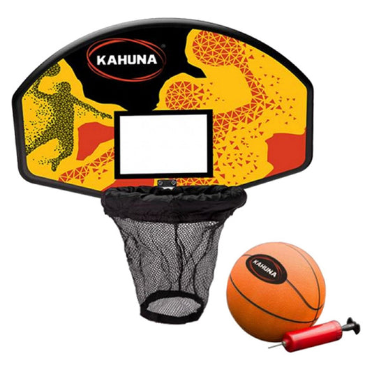 Kahuna Trampoline Basketball Ring Set with Mini Ball and Pump - ShopFrenzy
