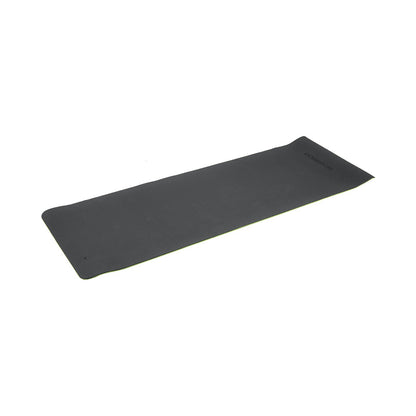 Powertrain TPE Yoga Exercise Mat Home Gym Pilates Fitness 8mm Thick in Black/Green - ShopFrenzy