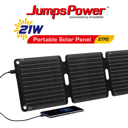 21W Solar Panel Portable Charger JumpsPower Power Generator Foldable - ShopFrenzy