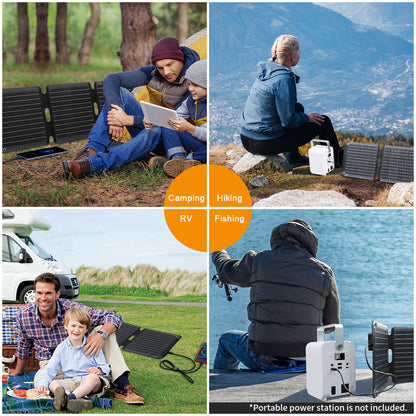 21W Solar Panel Portable Charger JumpsPower Power Generator Foldable - ShopFrenzy