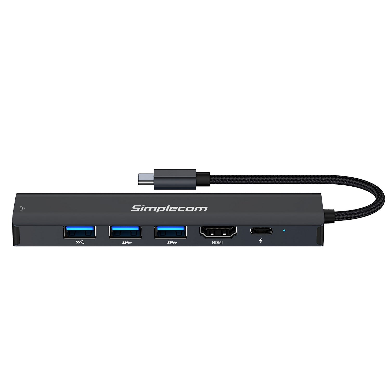Simplecom CHN560 USB-C SuperSpeed 6-in-1 Multiport Adapter Docking Station - ShopFrenzy