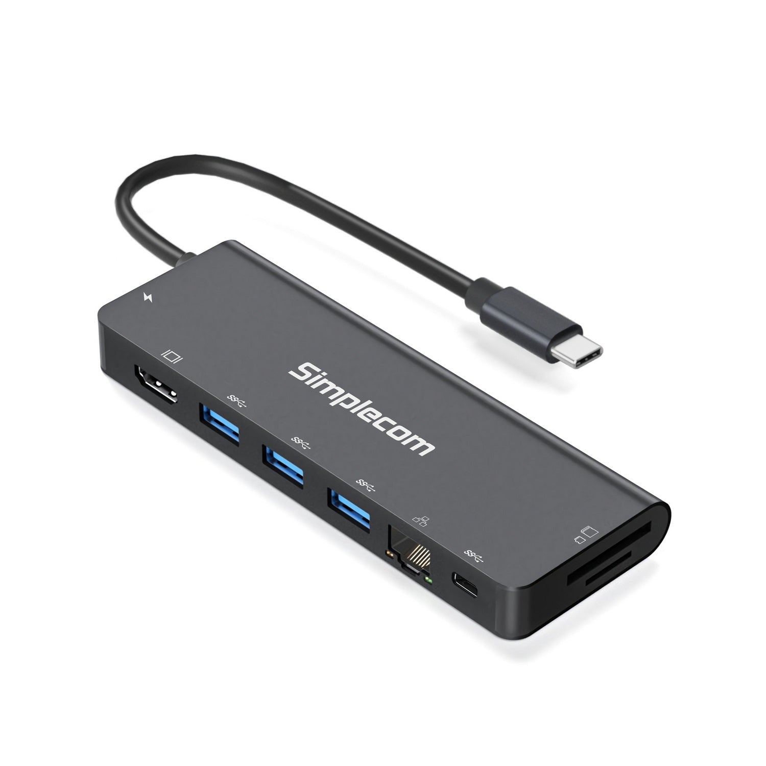 Simplecom CHN590 USB-C SuperSpeed 9-in-1 Multiport Docking Station - ShopFrenzy