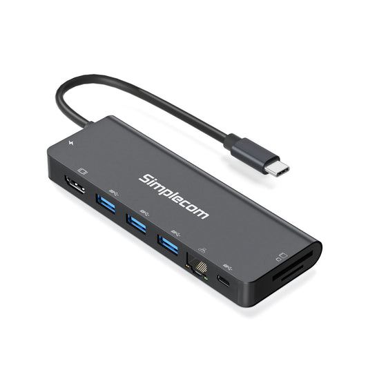 Simplecom CHN590 USB-C SuperSpeed 9-in-1 Multiport Docking Station - ShopFrenzy