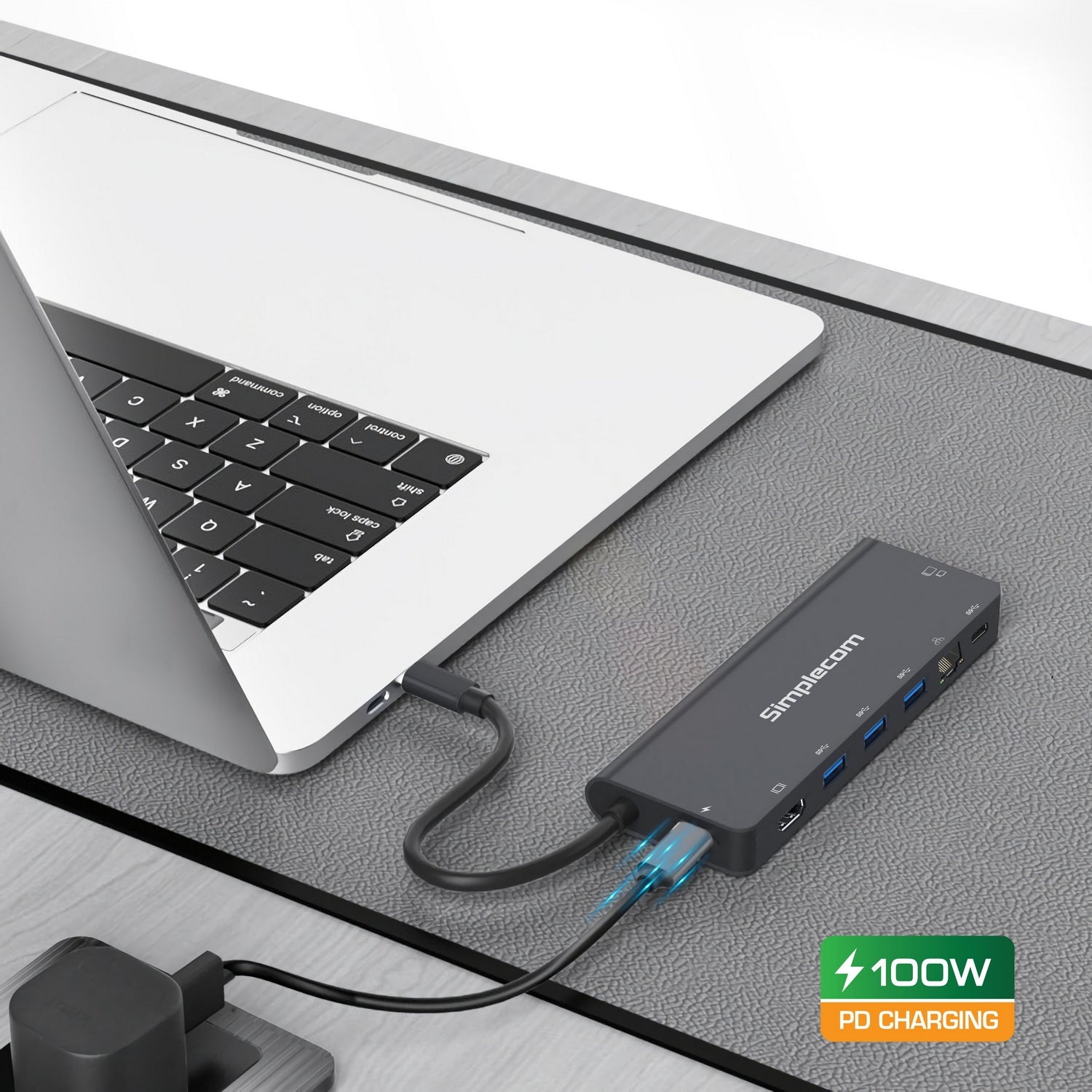 Simplecom CHN590 USB-C SuperSpeed 9-in-1 Multiport Docking Station - ShopFrenzy
