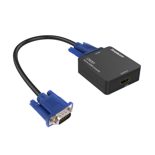 Simplecom CM201 Full HD 1080p VGA to HDMI Converter with Audio - ShopFrenzy