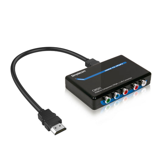 Simplecom CM501 HDMI to Component Video (YPbPr) and Audio (L/R) Converter - ShopFrenzy