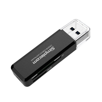 Simplecom CR301B 2 Slot SuperSpeed USB 3.0 Card Reader - ShopFrenzy