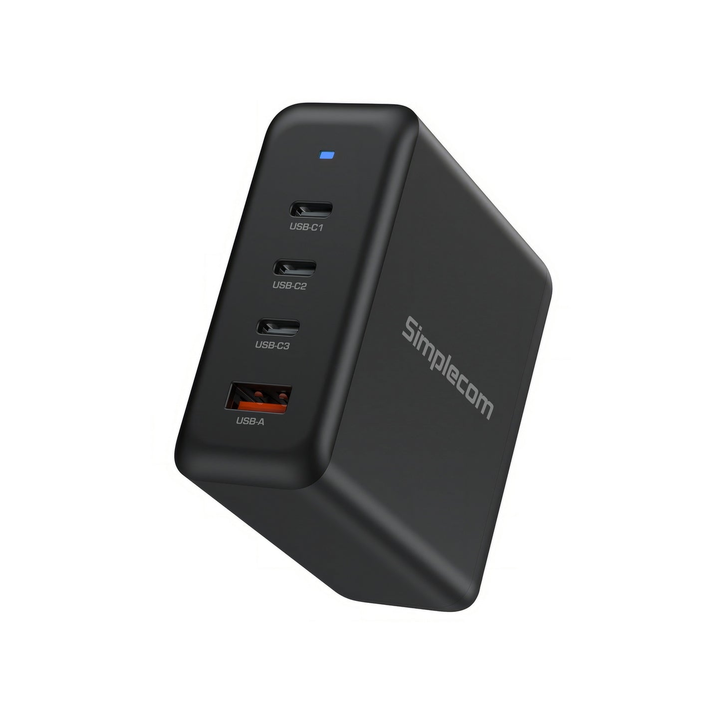 Simplecom CU400 4-Port PD 100W GaN Fast Charger 3xUSB-C + USB-A for Phone Tablet Laptop - ShopFrenzy