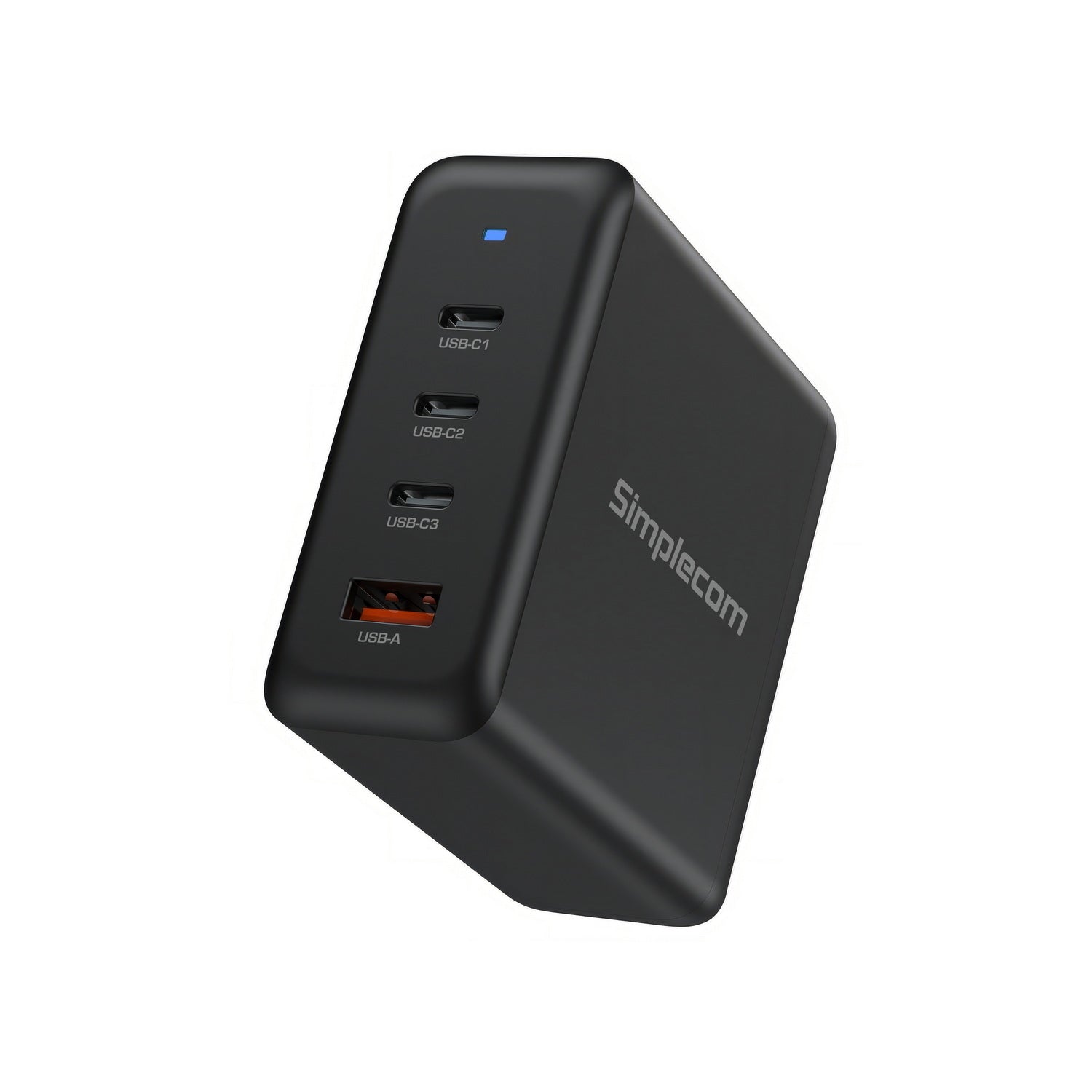 Simplecom CU400 4-Port PD 100W GaN Fast Charger 3xUSB-C + USB-A for Phone Tablet Laptop - ShopFrenzy
