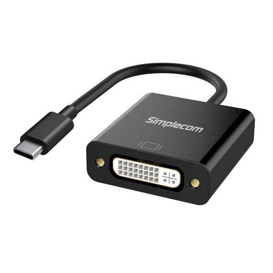 Simplecom DA103 USB-C to DVI Adapter Full HD 1080p - ShopFrenzy