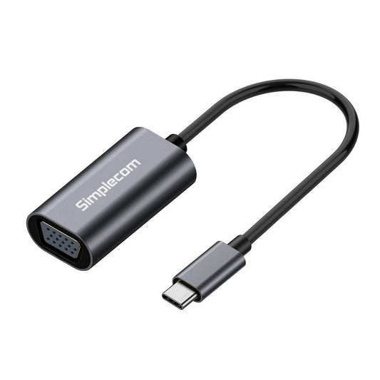 Simplecom DA104 USB-C to VGA Adapter Full HD 1080p - ShopFrenzy