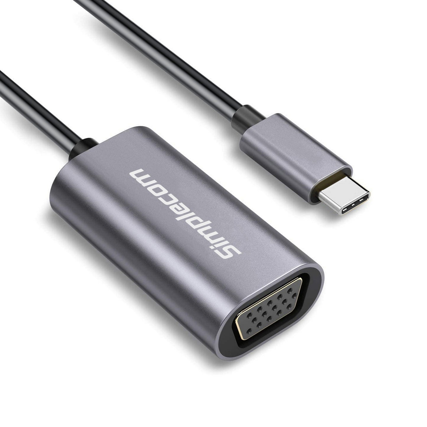 Simplecom DA104 USB-C to VGA Adapter Full HD 1080p - ShopFrenzy