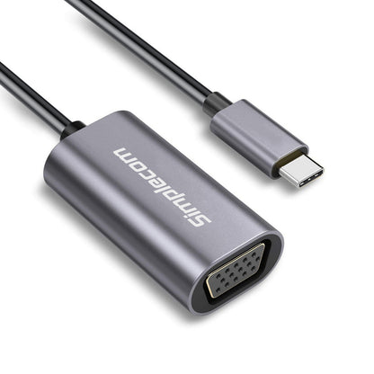 Simplecom DA104 USB-C to VGA Adapter Full HD 1080p - ShopFrenzy