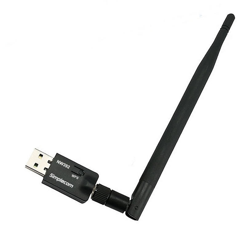Simplecom NW392 USB Wireless N WiFi Adapter 802.11n 300Mbps 5dBi Antenna - ShopFrenzy
