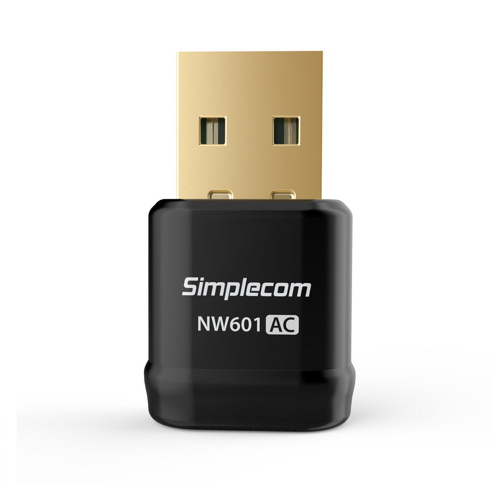 Simplecom NW601 AC600 Mini WiFi Dual Band Wireless USB Adapter - ShopFrenzy