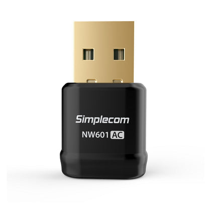 Simplecom NW601 AC600 Mini WiFi Dual Band Wireless USB Adapter - ShopFrenzy