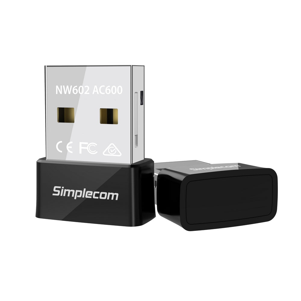 Simplecom NW602 AC600 Dual Band Nano USB WiFi Wireless Adapter - ShopFrenzy
