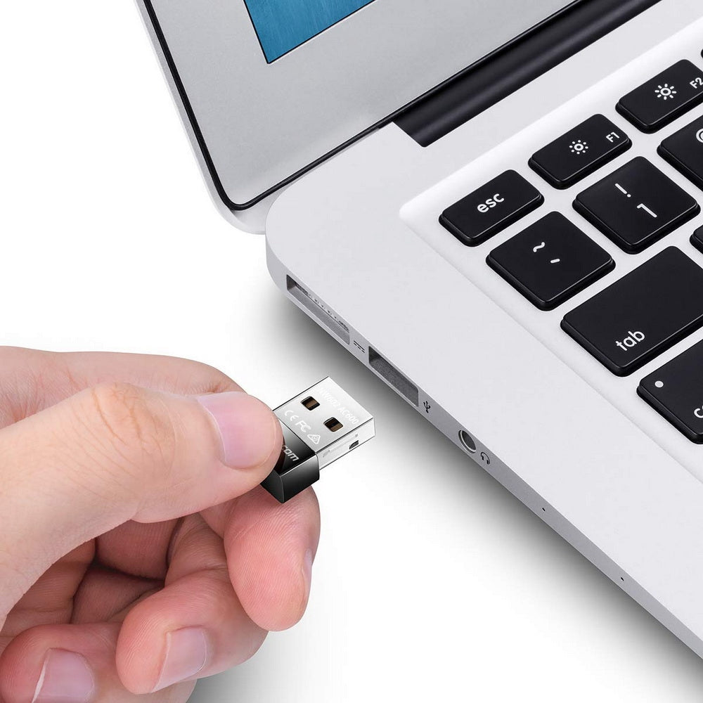 Simplecom NW602 AC600 Dual Band Nano USB WiFi Wireless Adapter - ShopFrenzy