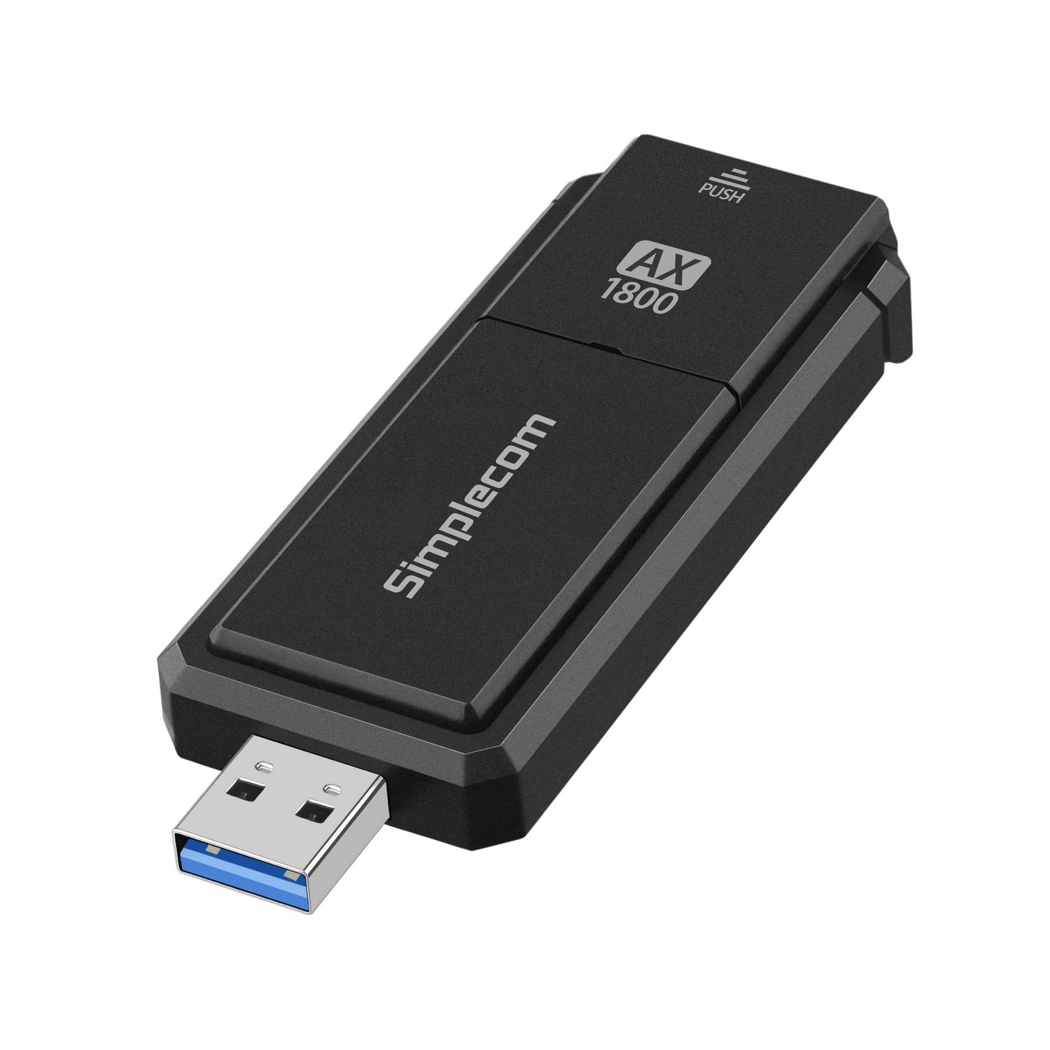 Simplecom NW812 AX1800 Dual Band WiFi 6 USB Adapter with Foldable Antenna - ShopFrenzy