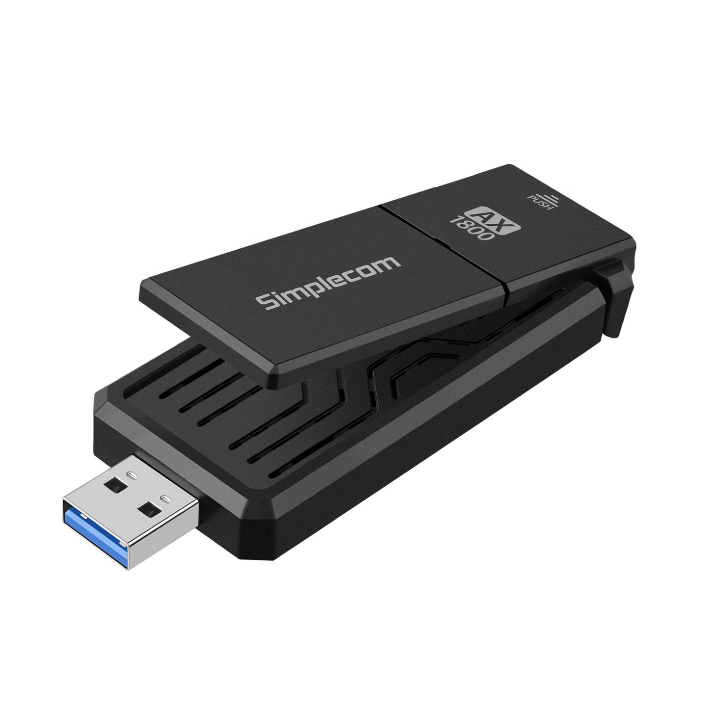 Simplecom NW812 AX1800 Dual Band WiFi 6 USB Adapter with Foldable Antenna - ShopFrenzy