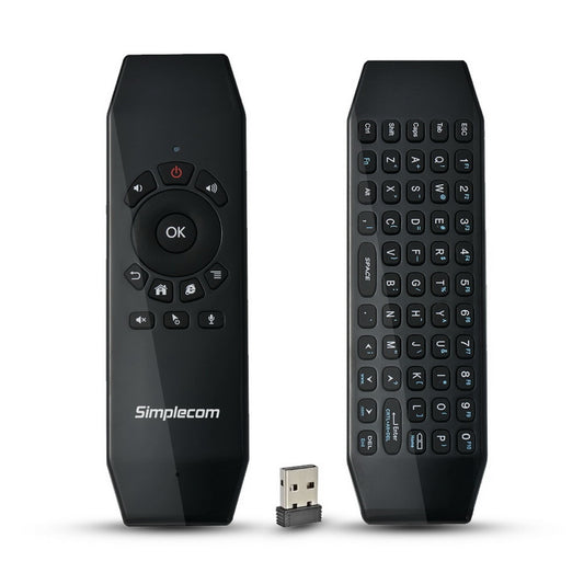 Simplecom RT150 2.4GHz Wireless Remote Air Mouse Keyboard with IR Learning - ShopFrenzy