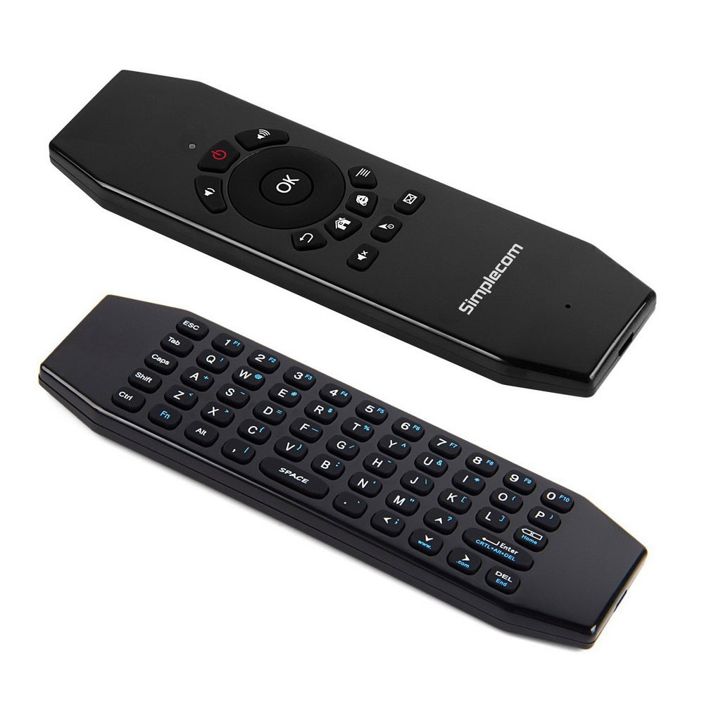 Simplecom RT150 2.4GHz Wireless Remote Air Mouse Keyboard with IR Learning - ShopFrenzy