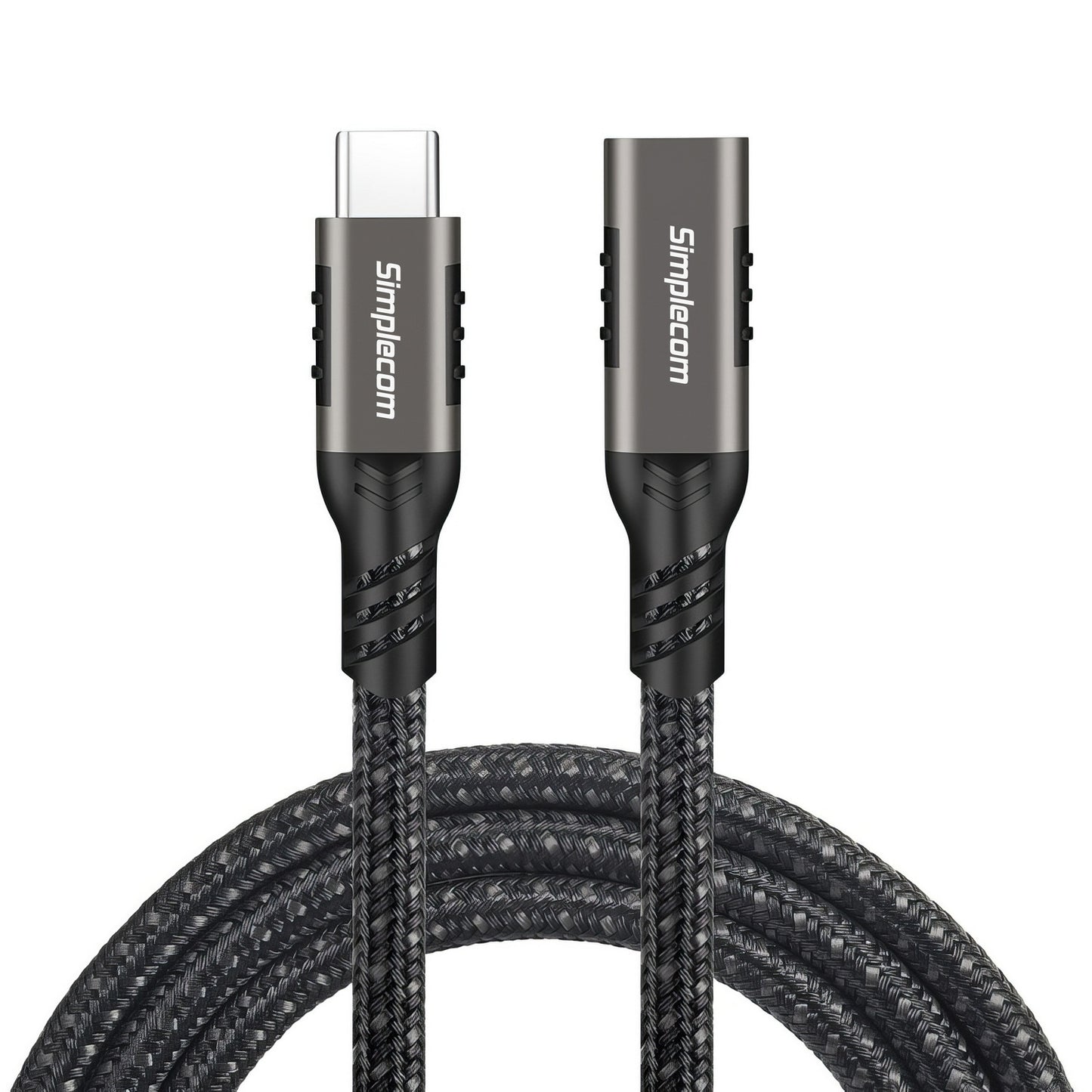 Simplecom CAU620 USB-C Male to Female Extension Cable USB 3.2 Gen2 PD 100W 20Gbps 2M - ShopFrenzy