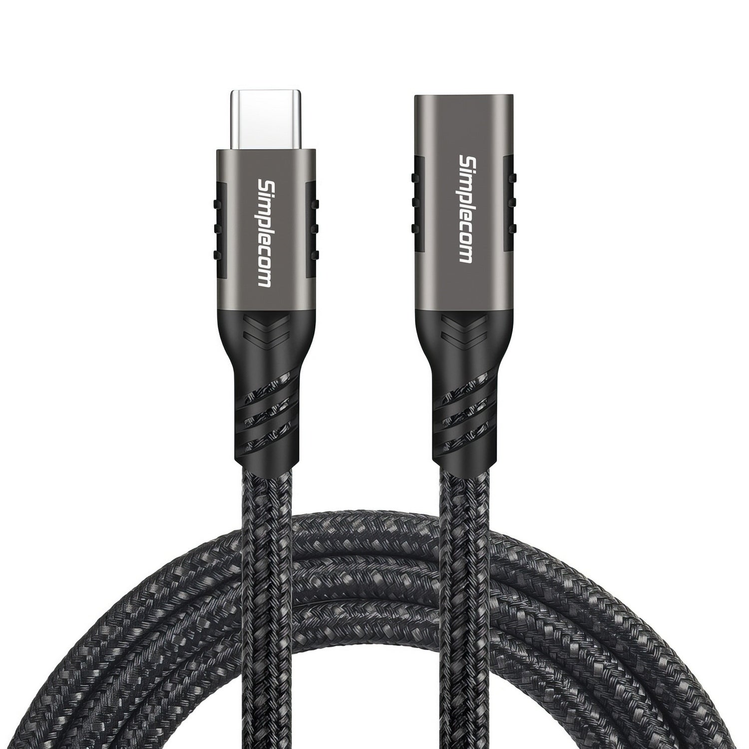 Simplecom CAU620 USB-C Male to Female Extension Cable USB 3.2 Gen2 PD 100W 20Gbps 2M - ShopFrenzy