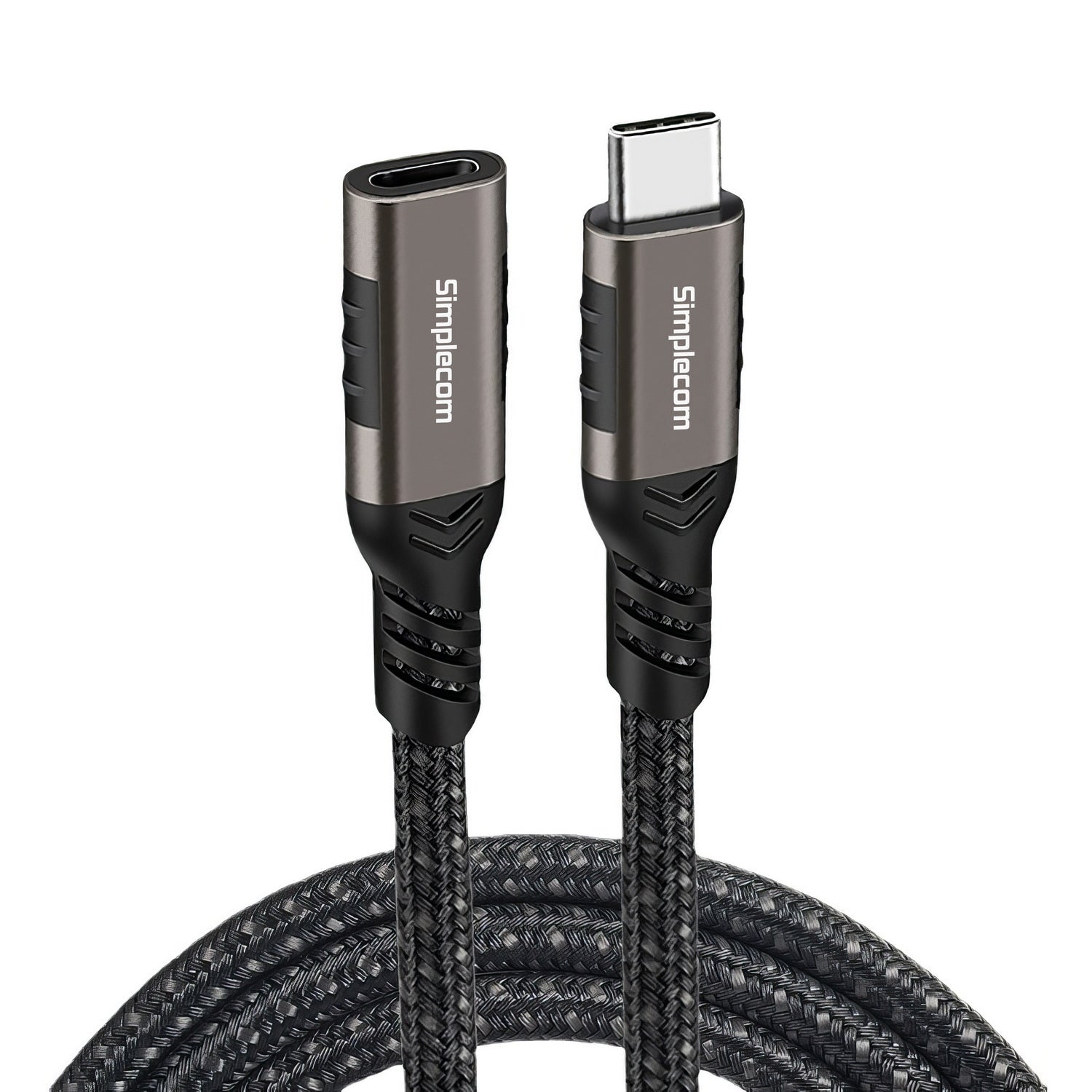 Simplecom CAU620 USB-C Male to Female Extension Cable USB 3.2 Gen2 PD 100W 20Gbps 2M - ShopFrenzy