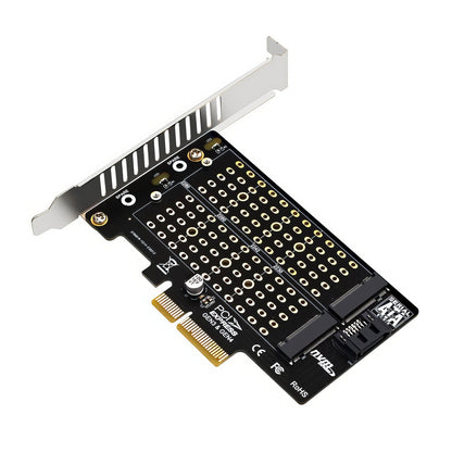 Simplecom EC412v2 NVMe and SATA M.2 SSD to PCIe x4 Expansion Card - ShopFrenzy