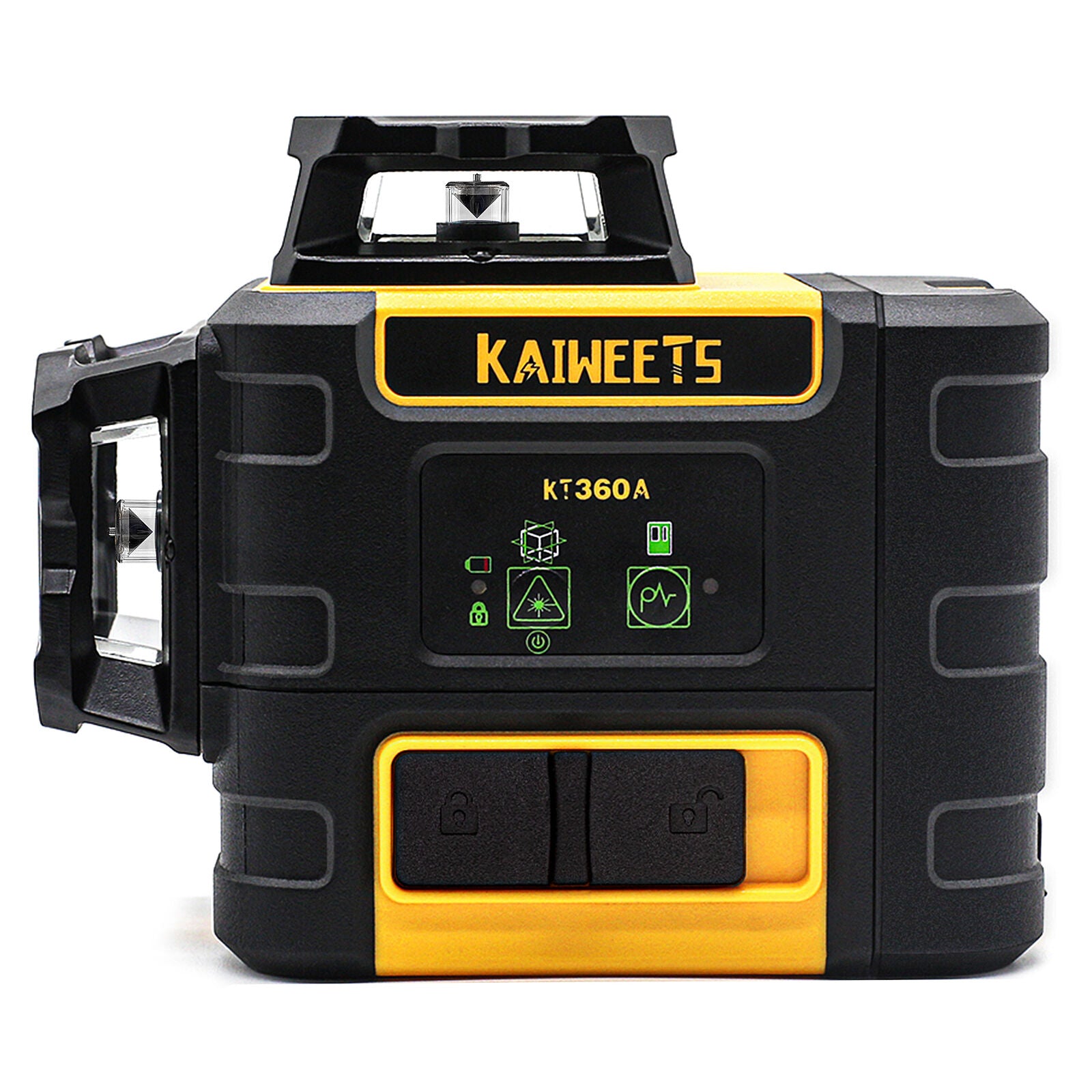 KAIWEETS KT360A Green Laser Level 3 X 360° Rotary Self Leveling with 1 Rechargeable Battery - ShopFrenzy