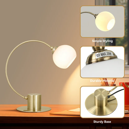Penelope Touch Table Lamp - Antique Brass - ShopFrenzy