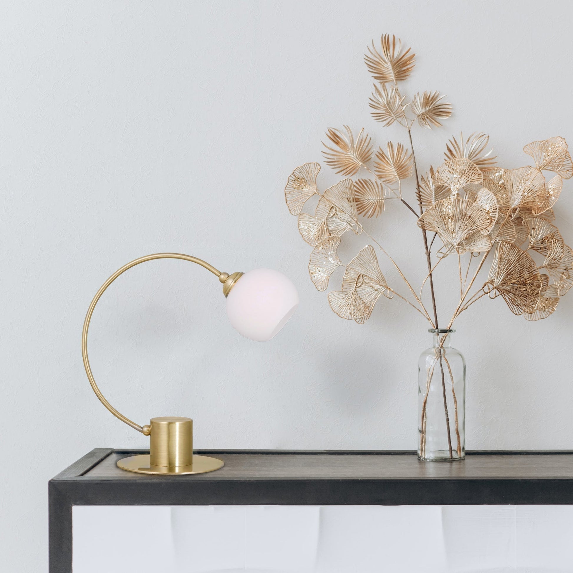 Penelope Touch Table Lamp - Antique Brass - ShopFrenzy