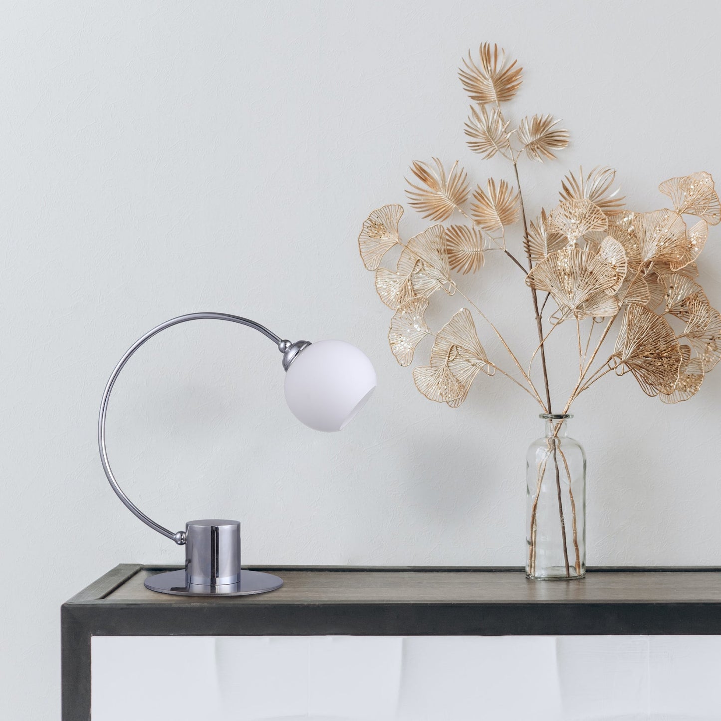 Penelope Touch Table Lamp - Chrome - ShopFrenzy