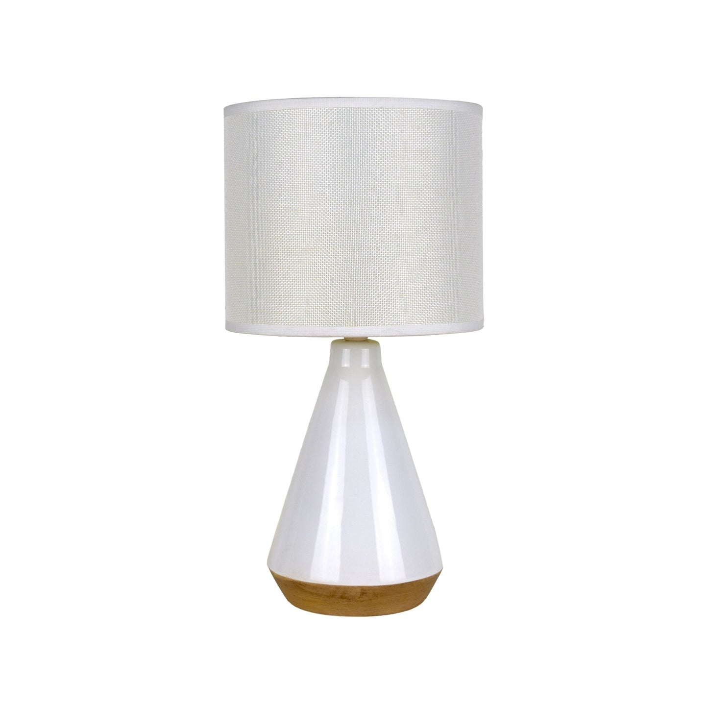 Lux Tapered Ceramic Table Lamp - ShopFrenzy